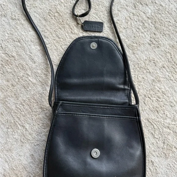 Vintage Coach Lindsay Bag Black - Picture 4 of 6